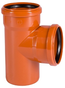 Тройник ПВХ 87°