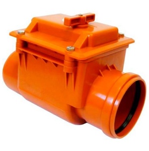 Обратный клапан для наружной канализации