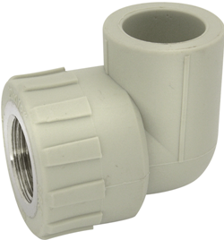 Угольник PPR комбинированный (вн. рез.)  PESTAN (Сербия)