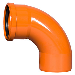 Отвод радиальный ПВХ 87°