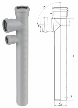 Крестовина 2-х уровн. угловая