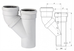 Тройник параллельный