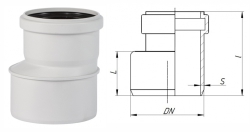 Переход эксцентрический (редукция)
